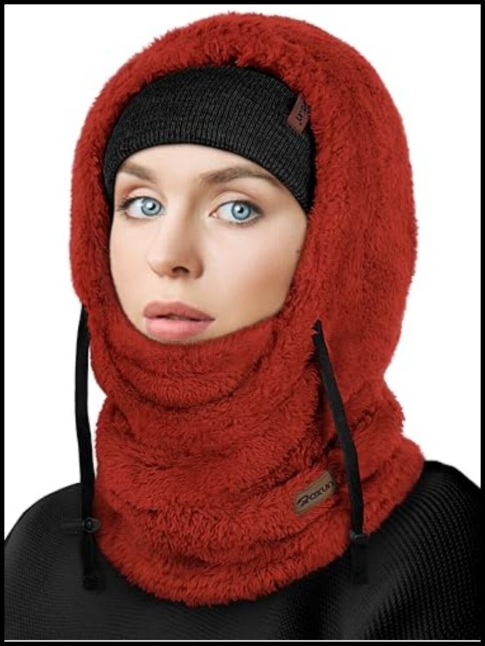 ROXUN Fleece Balaclava Windproof Ski Mask Neck Warmer